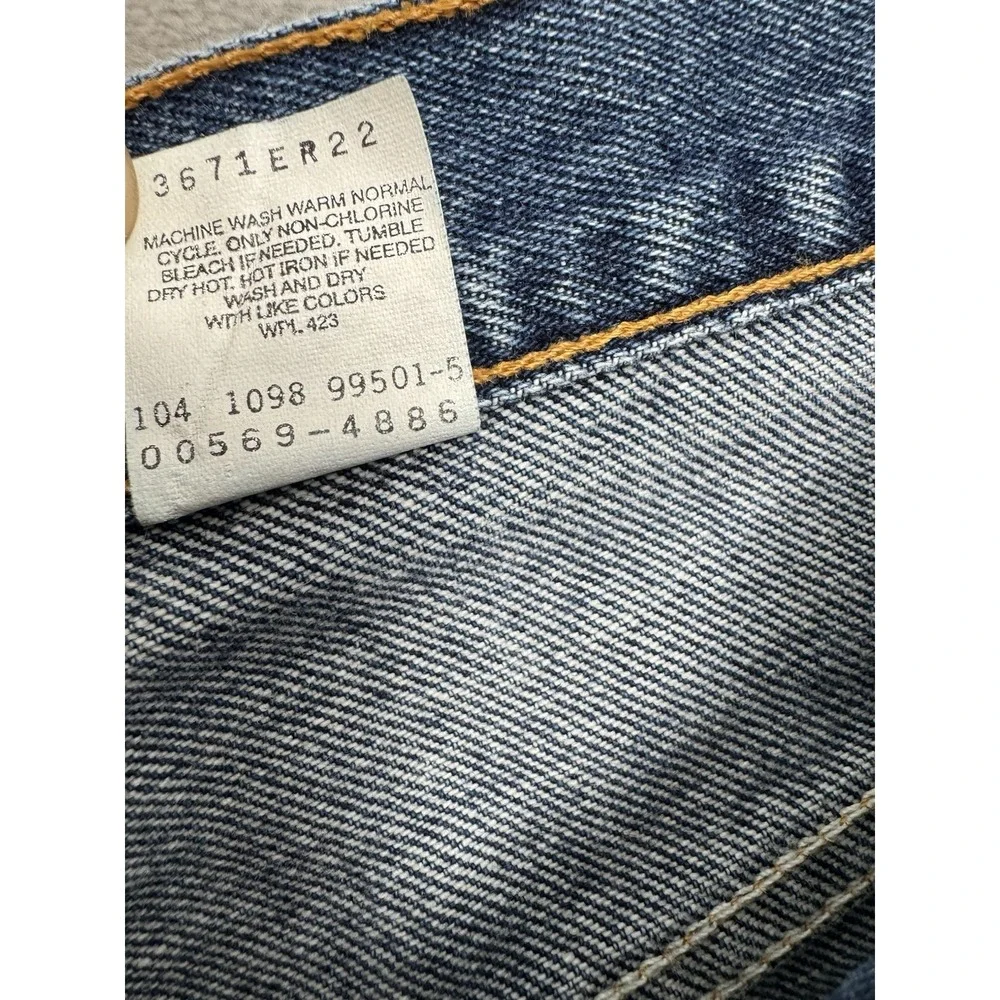 Vintage Levis 569 Jeans Mens 33x32 Loose Straight Denim Baggy Skater 90s Y2K